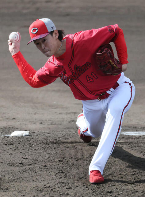 広島・鈴木健矢、紅白戦で好投！侍ジャパンへの期待高まる