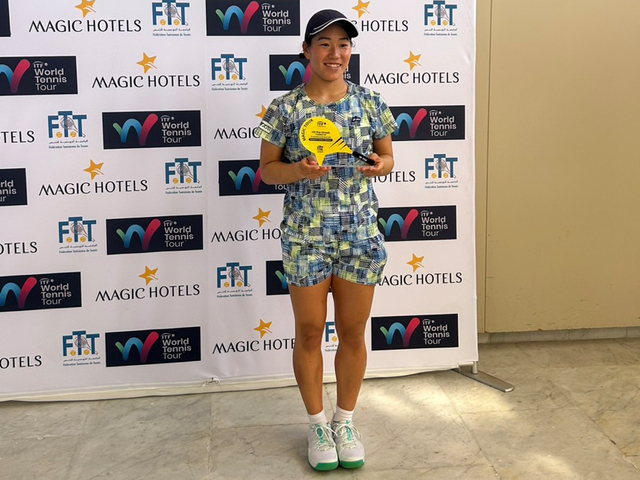 阿部宏美がITFツアーでシングルスとダブルスの二冠を達成！モナスティルの舞台で輝く