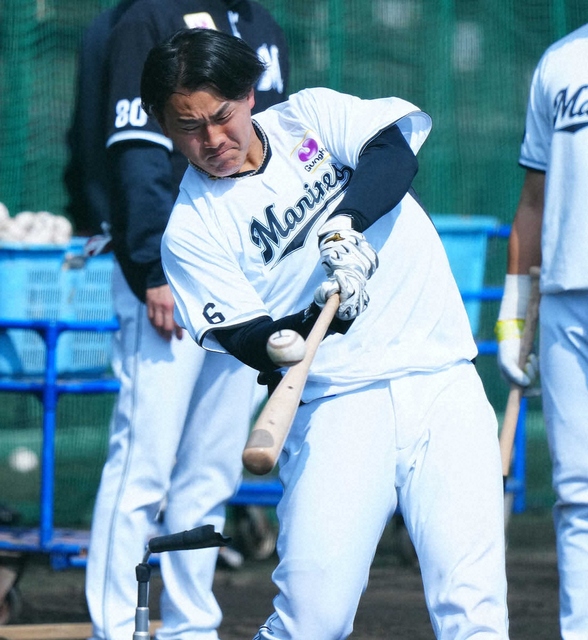 ロッテの新星・西川、紅白戦での1番デビューと特大アーチ