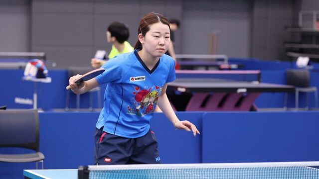 卓球日本リーグ2025：牛嶋星羅が13戦全勝で頂点に立つ