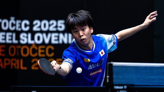 濵田一輝、初のトップ100入りで卓球界に新たな風