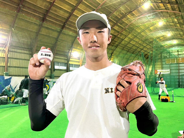 【高校野球】窪田洋祐投手、日本一を目指す闘志！