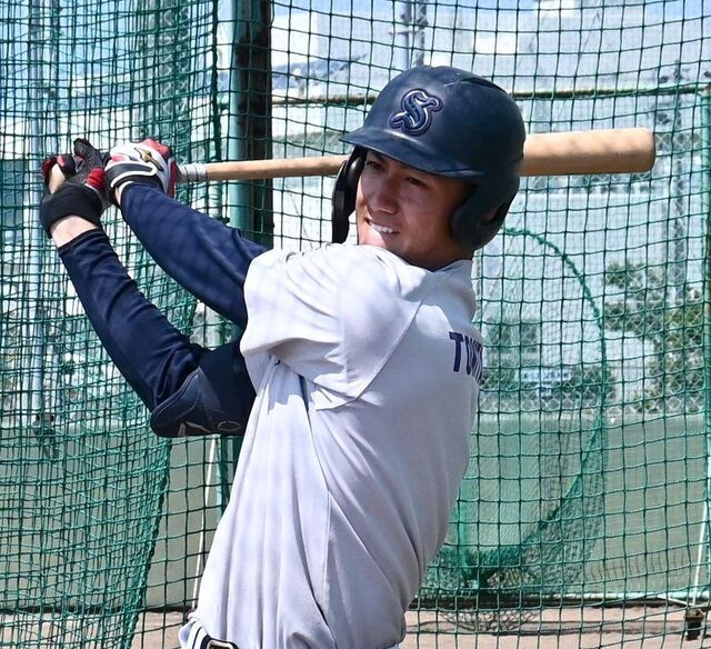 西南大の栗山、夢に向かって 大学野球の新たなる挑戦