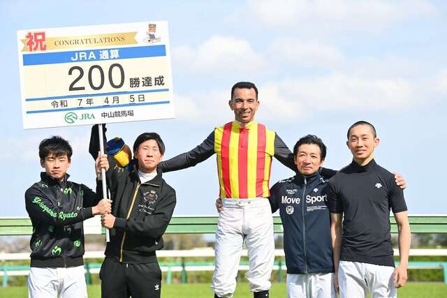 モレイラ騎手のJRA200勝記録と桜花賞への挑戦