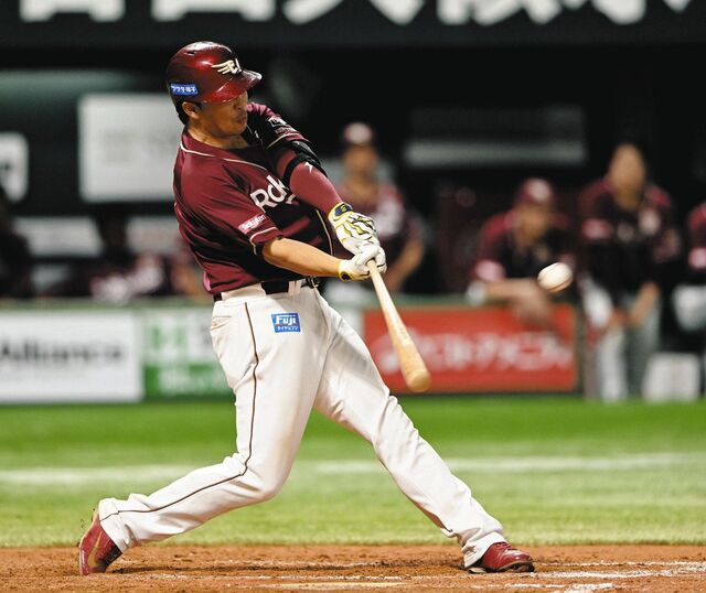 楽天・浅村栄斗の殊勲三塁打でチームを勝利へ導く