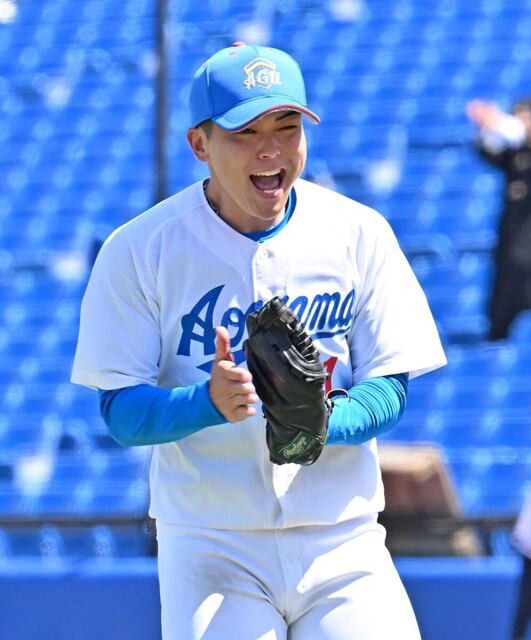青学大の中西聖輝、リーグ戦初完封で5連覇への道を照らす！