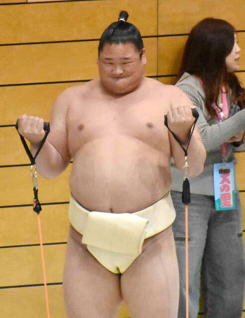 巡業初参加の欧勝海 先輩との楽しい共闘