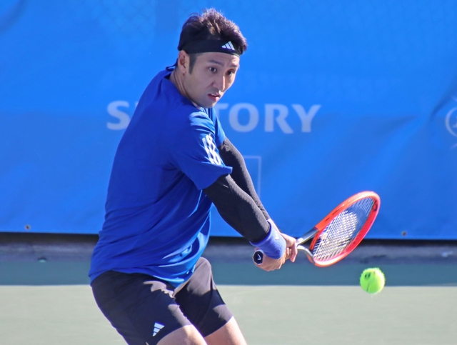 内山靖崇、準々決勝で第1シードと夢の激突！