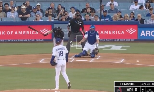 山本由伸の魔球が引き起こすハプニング！ MLBで話題の危険な変化球