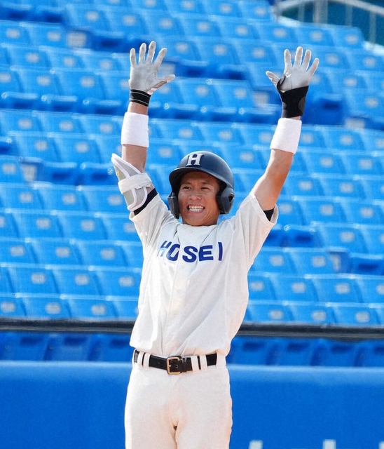 法大・藤森康淳が4安打4打点で優勝の可能性を引き寄せる！東京六大学野球レポート