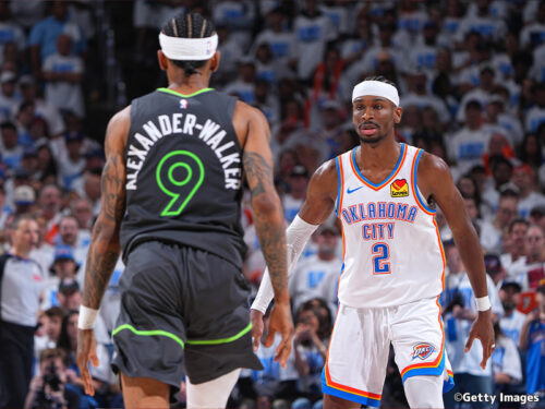 NBAプレーオフ2025：シェイvsニキールの従兄弟対決が熱い戦いを繰り広げる