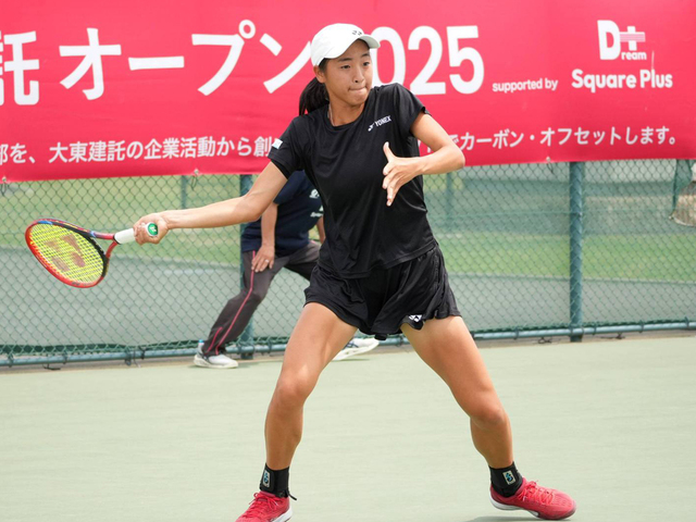 日本勢が圧巻！シングルス8強とダブルス4強を独占【大東建託オープン福井大会】