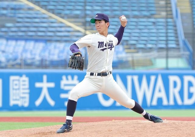 【大学野球】明大・大室亮満の緊急登板で劇的勝利！単独首位に躍進