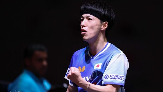 松平賢二、張本智和、戸上隼輔が2回戦へ！世界卓球2025ドーハ大会の熱戦レポート