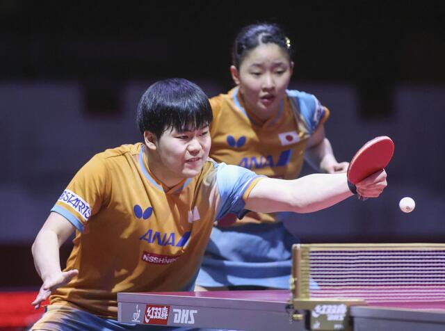 松島輝空と張本美和が劇的勝利！世界卓球2025混合ダブルス3回戦進出