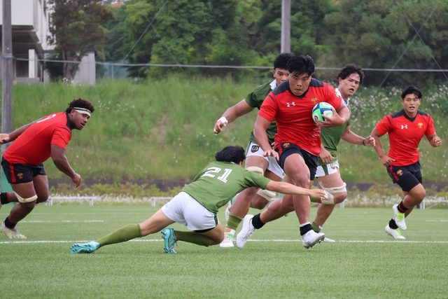 【ラグビー関東大学春季交流大会】帝京大が15トライで圧倒的勝利！大東文化大を完封