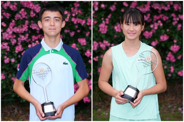 オトリエ龍馬が2連覇！小野沢菜々が初の全国タイトルを獲得【2025 DUNLOP CUP 全国選抜ジュニアテニス選手権】