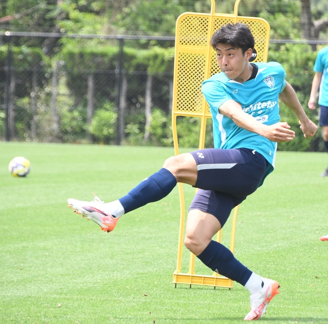 Jリーグ新星・佐藤颯之介がルヴァン杯連発へ意欲！宮崎→福岡→富山のハードスケジュールも挑戦を誓う
