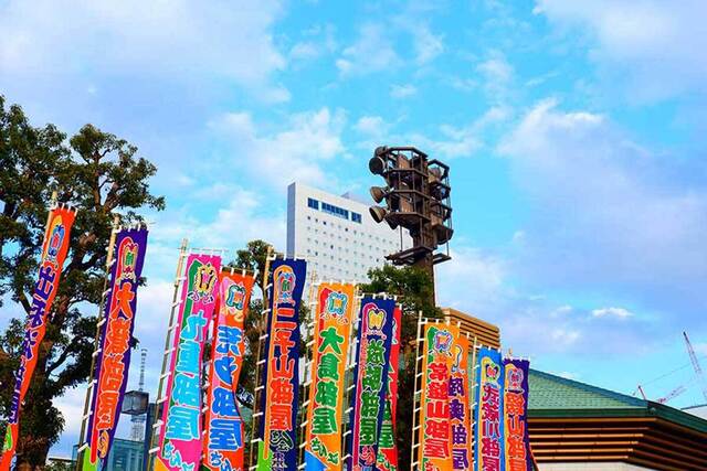 大相撲夏場所で注目を浴びた大物タレントたちの熱視線とド派手な装い