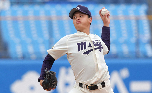 明大、緊急登板の大室が劇的セーブ！早慶戦結果待ちで優勝争い白熱