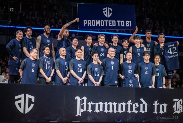 アルティーリ千葉、B1昇格とリーグ優勝で歴史的偉業を達成