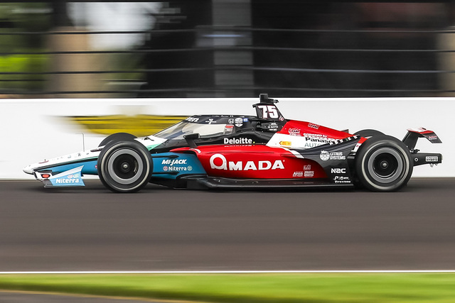 佐藤琢磨、第109回インディ500決勝前のカーブデイで好調2番手！ニューガーデンがトップタイム