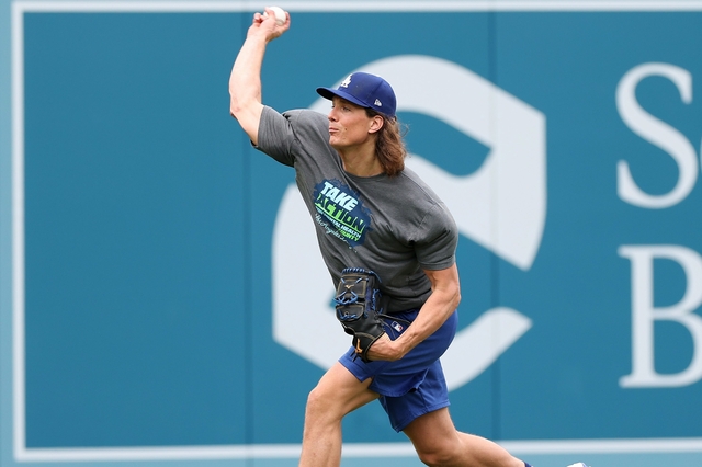 ドジャースのタイラー・グラスノー、6月下旬から7月初旬に復帰予定！回復状況が順調に進む