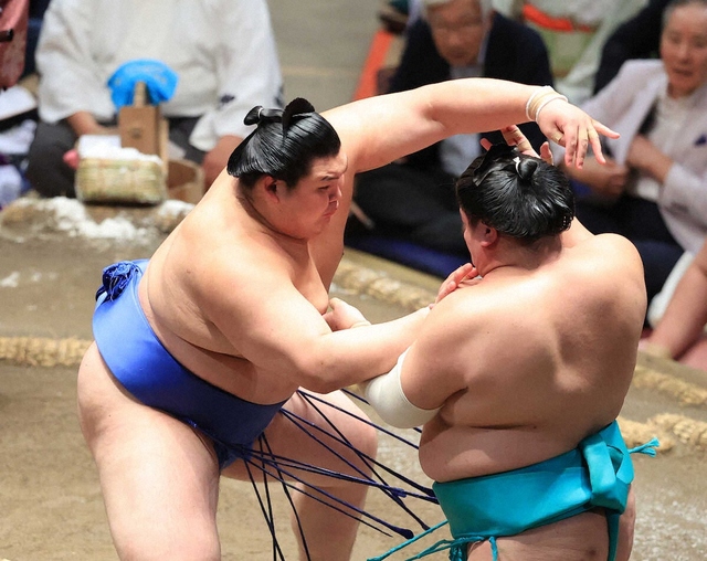 【大相撲夏場所】大の里の土俵際の反応と下半身の安定感が光る