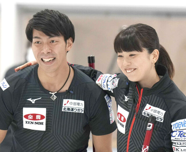 松村千秋・谷田康真ペア、カーリング混合ダブルス世界選手権で連敗も奮闘