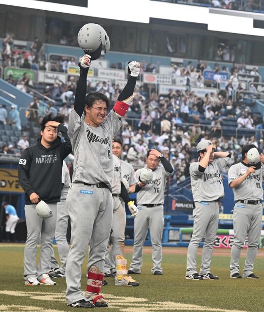 ロッテ・西川史礁、33年ぶりのサヨナラ打でヒーローに！