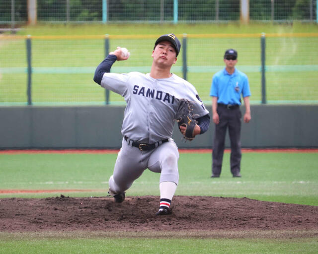 京産大・田村剛平が神院大を完封！4連続完投でプロ注目の右腕が10奪三振の快投