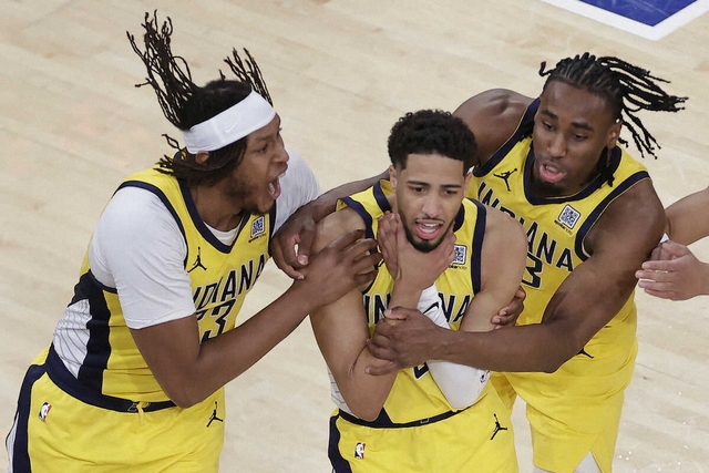 【NBA】ペイサーズが史上初の奇跡！3度の大逆転で東カンファレンス決勝第1戦を制す