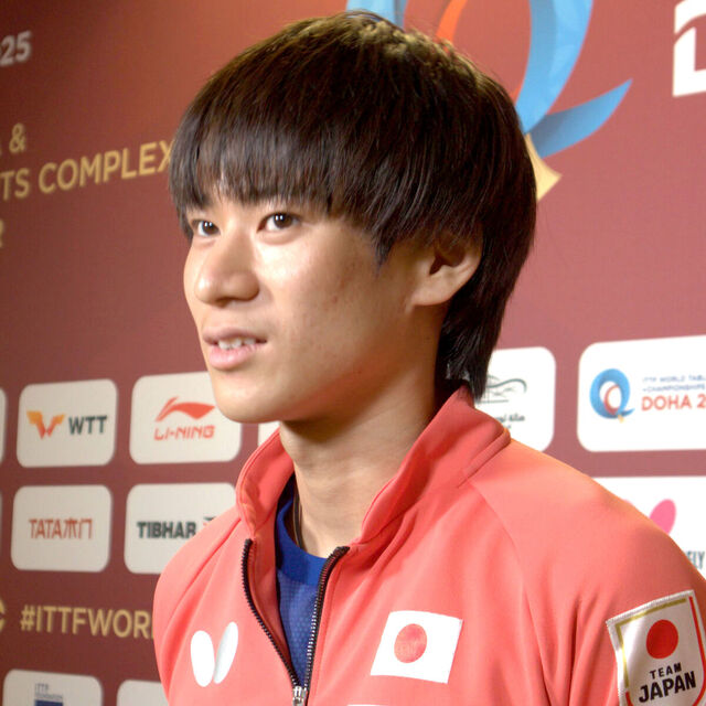 戸上隼輔、世界卓球選手権で日本男子シングルス46年ぶりのメダルへ！