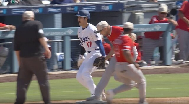 大谷翔平の驚異のスピードが投手を翻弄！ MLBでの“驚速内野安打”にファン騒然