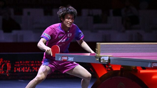 戸上隼輔、パリ五輪銀メダルへの挑戦が惜敗　日本勢46年ぶりのメダル獲得ならず＜世界卓球2025ドーハ大会＞