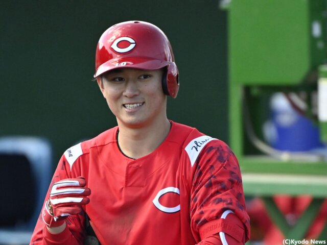広島の新星・佐々木泰がプロ初安打を記録！解説者も絶賛の大活躍