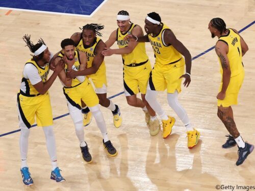 NBAプレーオフ2025：ペイサーズが劇的逆転でイースト決勝初戦を制す