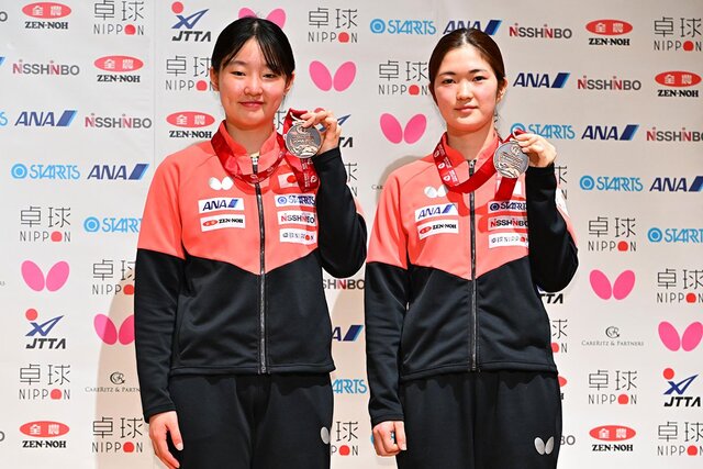 卓球世界選手権2025：張本美和と木原美悠が銅メダルを獲得、未来への挑戦を語る