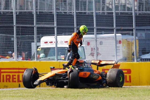 F1カナダGPでマクラーレンの同士討ち！ノリスが全面謝罪、タイトル争いに影