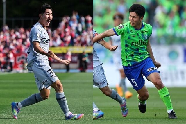日本代表初招集の鈴木淳之介と佐藤龍之介が湘南対岡山で激突！日の丸を背負う意気込みを語る