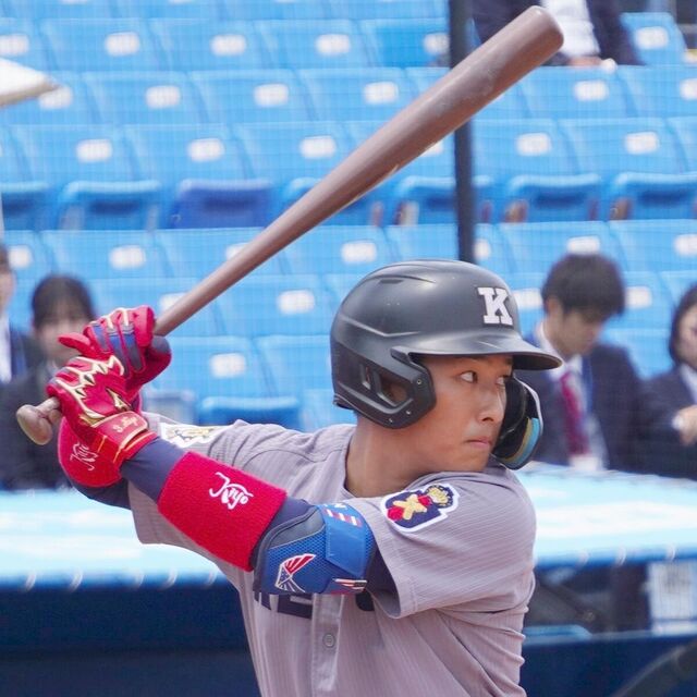 慶大・清原勝児、神宮デビューで四球選び「出塁したので、僕の勝ち」と笑顔