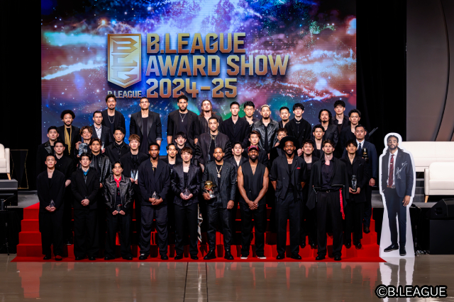 B.LEAGUE AWARD SHOW 2024-25：D.J・ニュービルが2年連続MVPに輝く！