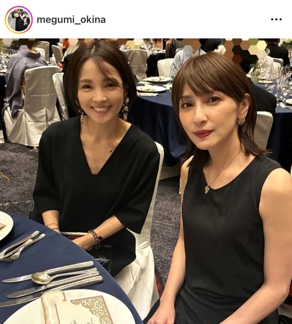 大相撲・輝の結婚式で再会した有名女優コンビの大人の魅力が話題に
