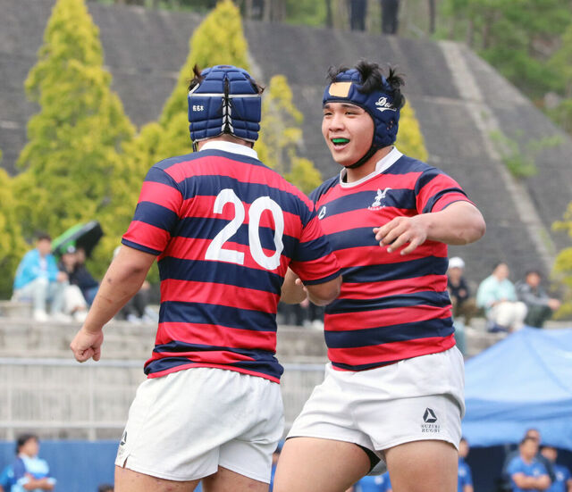 京産大ラグビーの新星・福留斗生がモールでハットトリック！関西大学春季トーナメントで勝利を導く