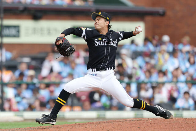 ソフトバンク大野稼頭央、プロ初登板で無失点デビュー！離島の星が輝く瞬間