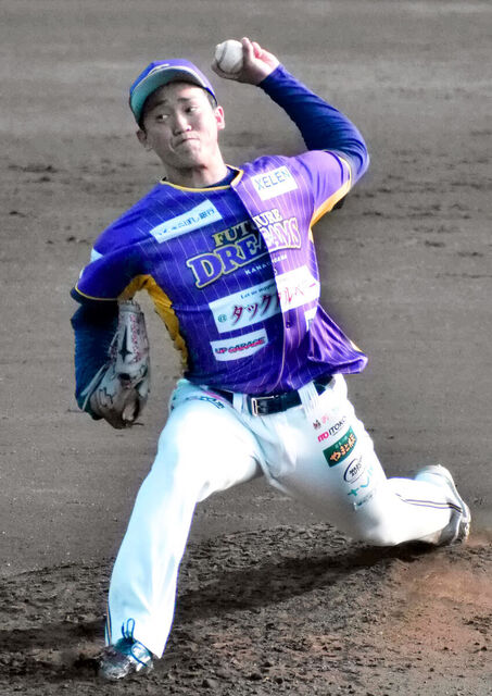 神奈川フューチャードリームスの新星・冨重英二郎：独立リーグで輝く151キロ左腕