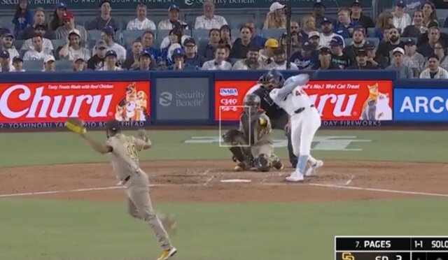 【MLB因縁対決】ドジャース・パヘスが放った逆襲の一撃！ 敵地沸かせた“炎上打法”と外野手の悔恨劇