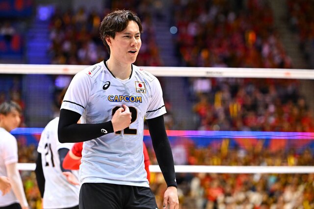 バレーボール日本代表、高橋藍が逆転勝利で得た学びと次戦への意気込み