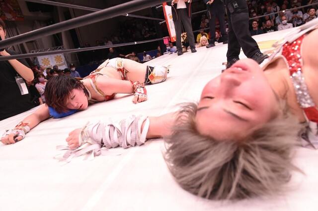 林下詩美 vs 彩羽匠の伝説の死闘！56分超のKOドローでベルト防衛