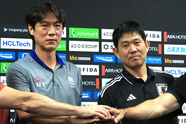 森保一監督と洪明甫監督のライバル対決：E-1選手権での日韓戦に注目